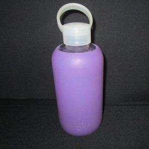 Brand New bkr 16 oz Purple glass water bottle